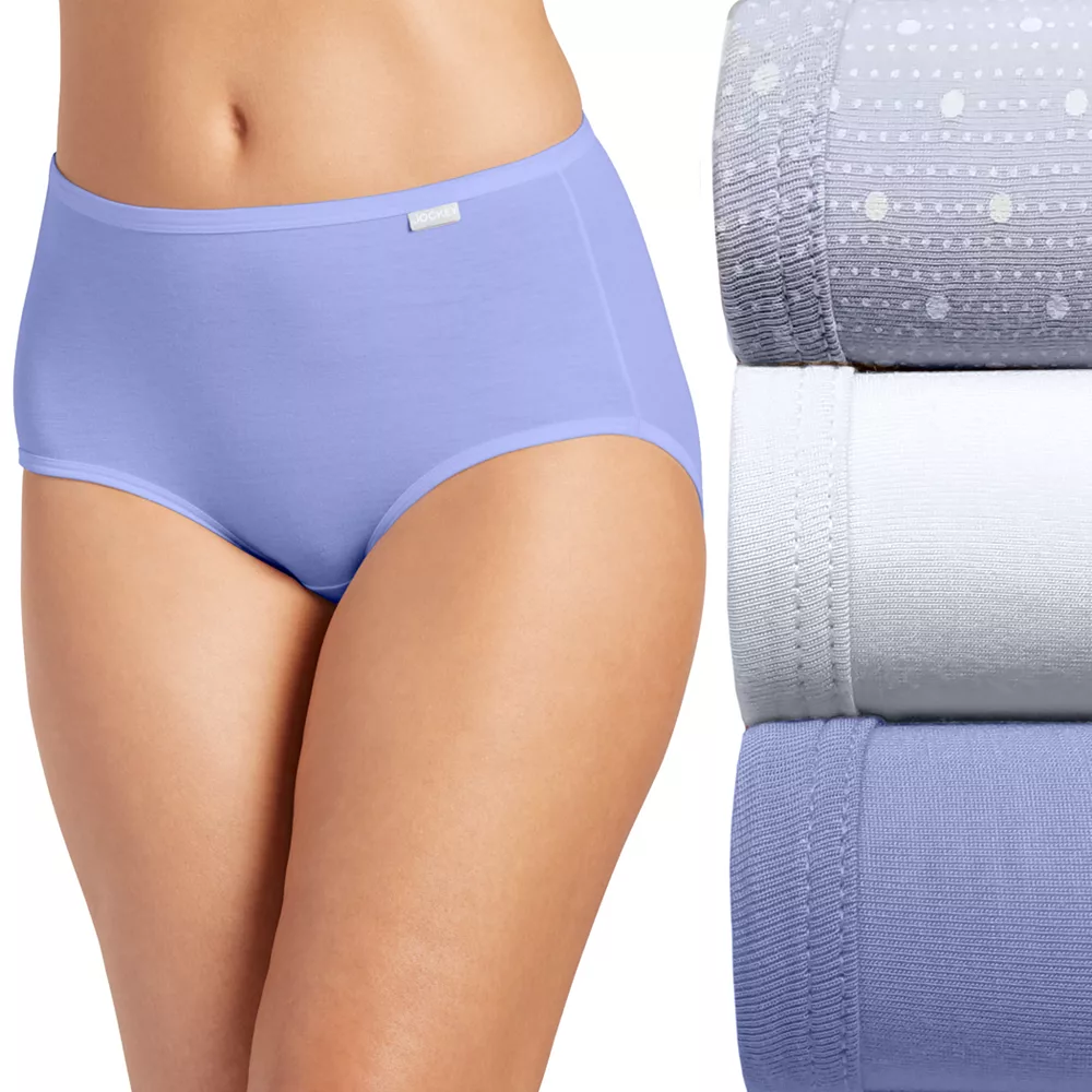 Women's Jockey® 3-pk. Supersoft Brief Panty Set 2073 - Image 4