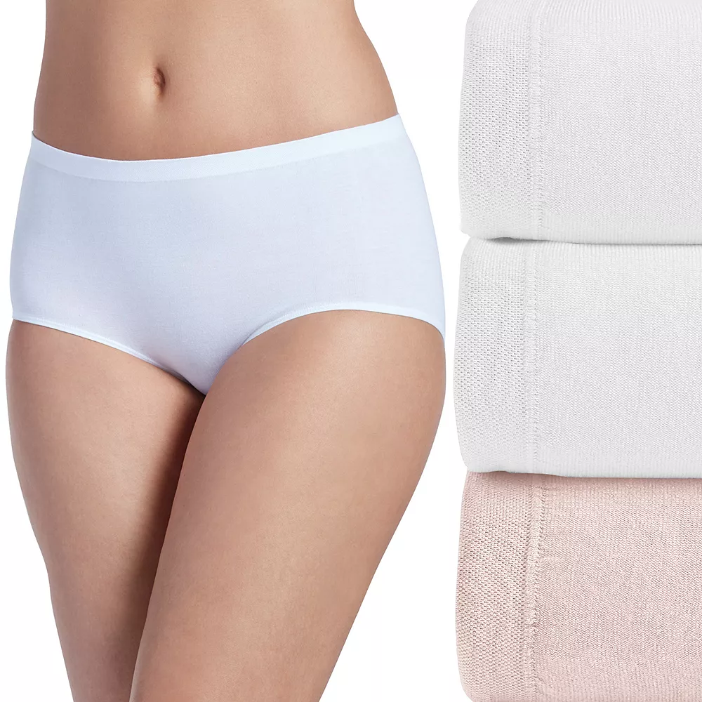Women's Jockey® Comfies 3-pk. Brief Panty Set 3348 - Image 2