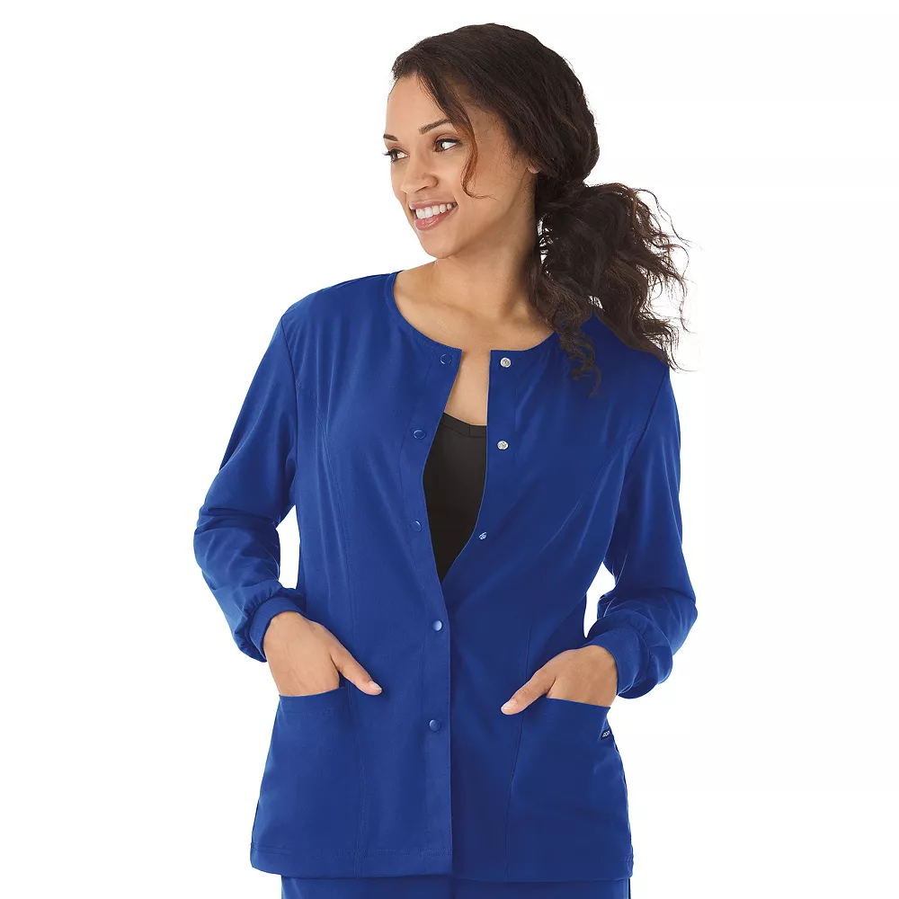 Plus Size Jockey® Scrubs Classic Long Sleeve Jacket 2356 - Image 4