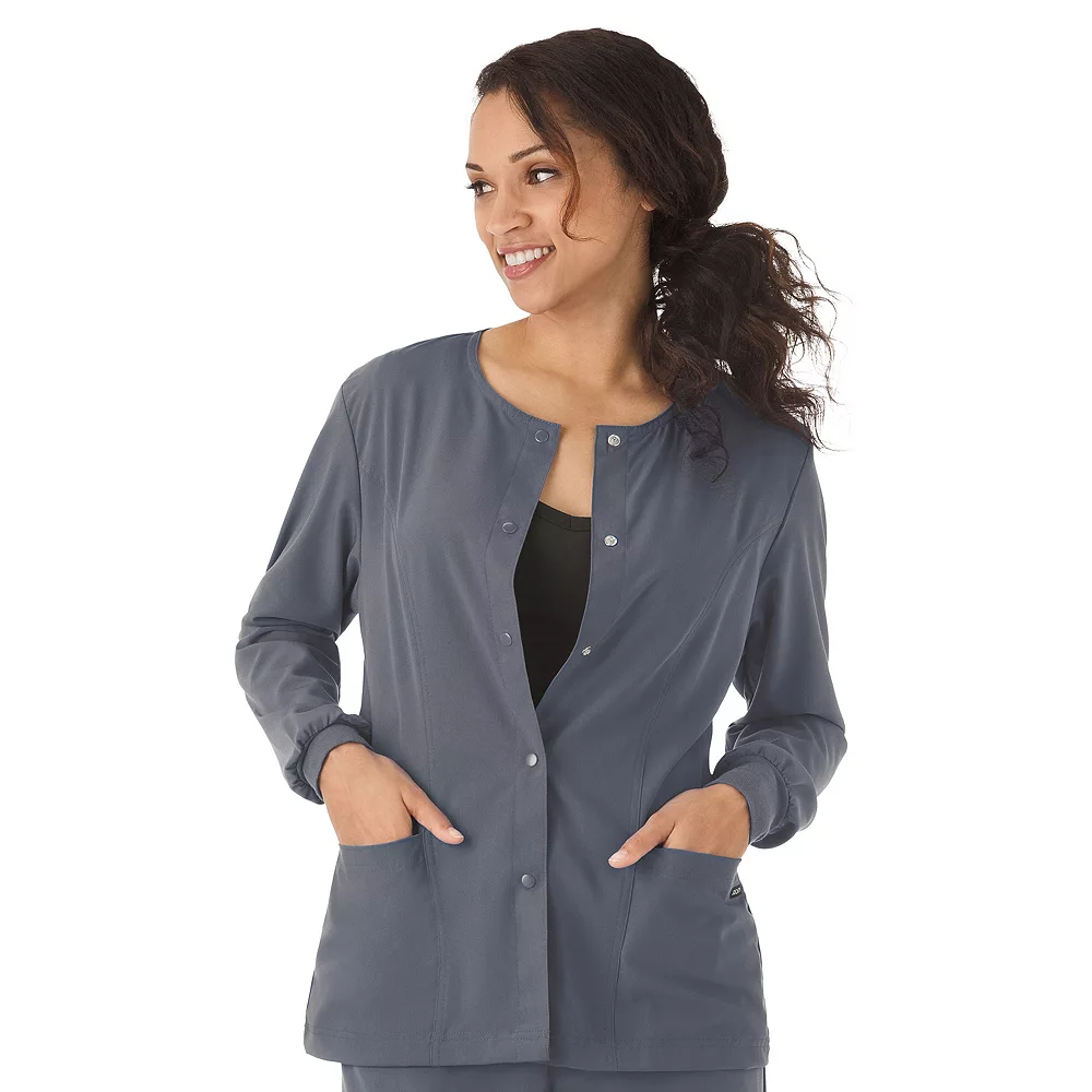 Plus Size Jockey® Scrubs Classic Long Sleeve Jacket 2356 - Image 7