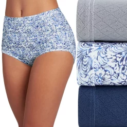 Women's Jockey® Elance Breathe 3-pack Pointelle Briefs Panty Set 1542
