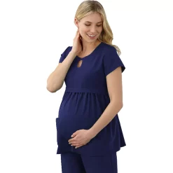 Maternity Jockey® Scrubs Empire Waist Top 2461