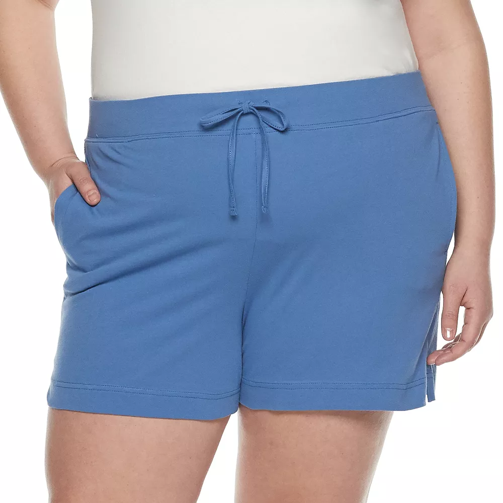 Plus Size Jockey® Everyday Essentials Boxer Pajama Shorts - Image 2
