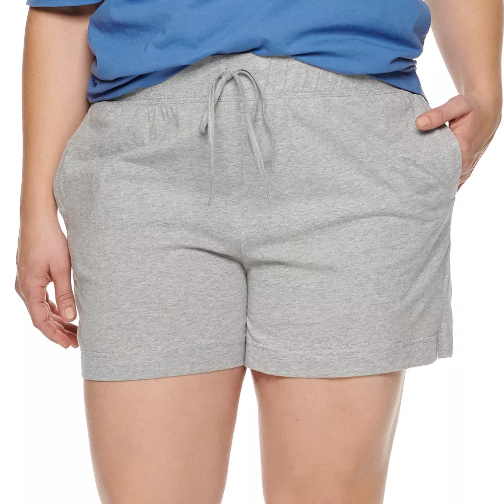 Plus Size Jockey® Everyday Essentials Boxer Pajama Shorts - Image 3