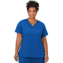 Plus Size Jockey® Scrubs Multi-Pocket Top 2299