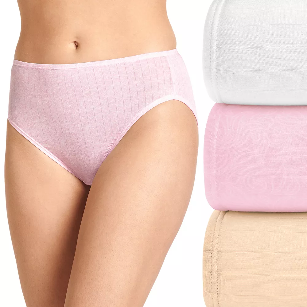 Women's Jockey® Supersoft Breathe 3-pk. French Cut Panties Set 2371 - Image 10