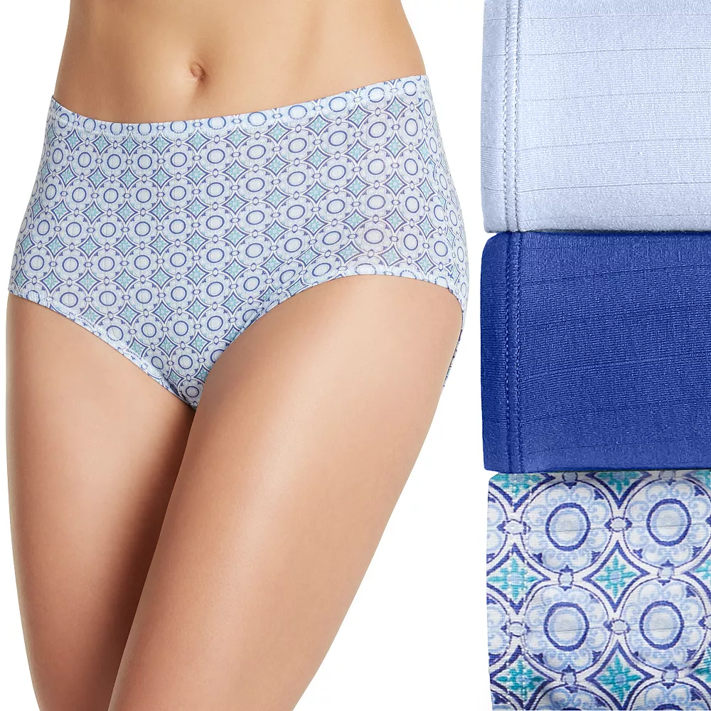 Women's Jockey® 3-pk. Supersoft Breathe Brief Panties Set 2373 - Image 2