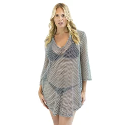Women's Jordan Taylor Sheer Swim Cover-Up Tunic