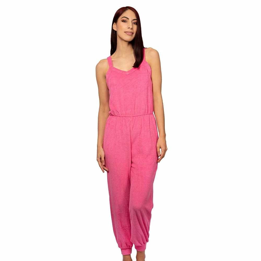 Women's Jordan Taylor Terrycloth Swim Cover-Up Jumpsuit - Image 2