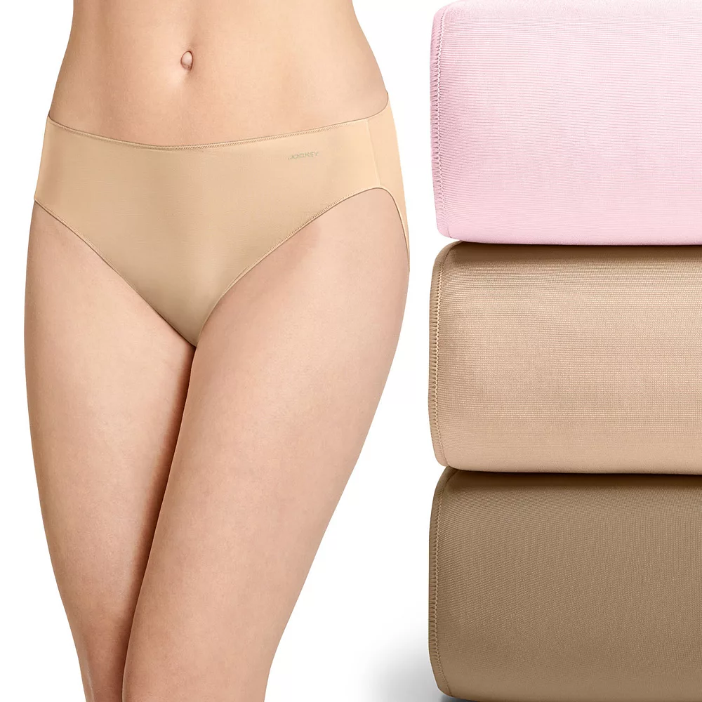 Women's Jockey® No Panty Line Promise® 3-Pack Bikini Panty Set 1770 - Image 8