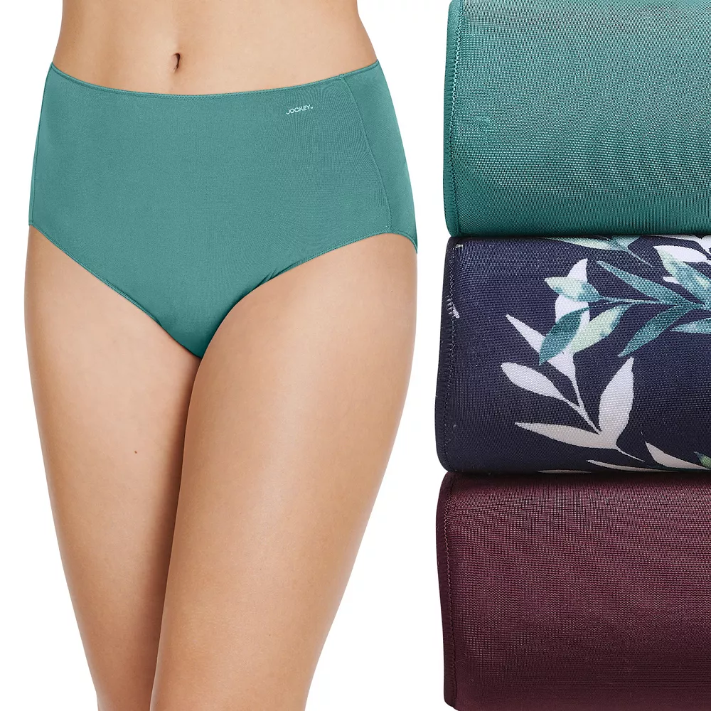 Women's Jockey® No Panty Line Promise® 3-Pack Hip Brief Panty Set 1772 - Image 11