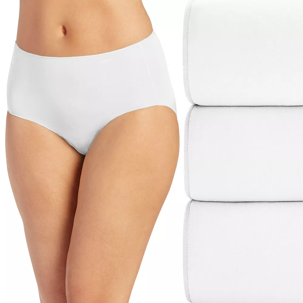 Women's Jockey® No Panty Line Promise® 3-Pack Hip Brief Panty Set 1772 - Image 4