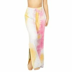 Women's Jordan Taylor Tie-Dye Wide-Leg Swim Cover-Up Pants