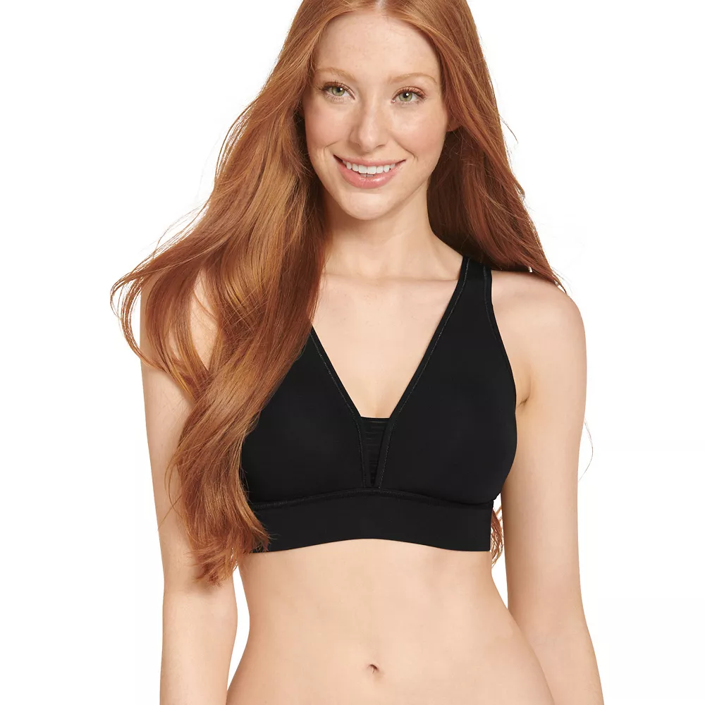 Jockey® Forever Fit Supersoft V-Neck Lightly Lined Bra 3493 - Image 2