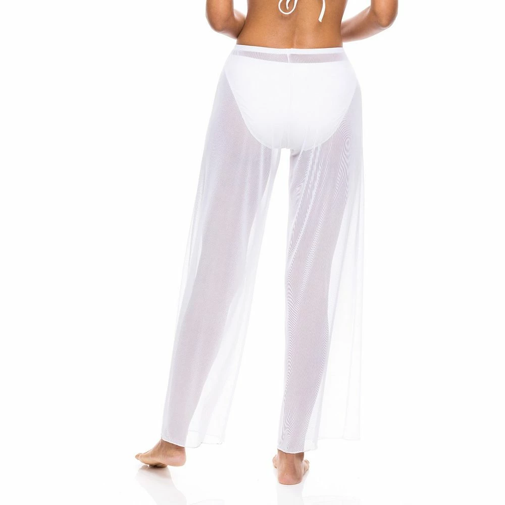 Women's Jordan Taylor Power Mesh Swim Cover-Up Pants - Image 4