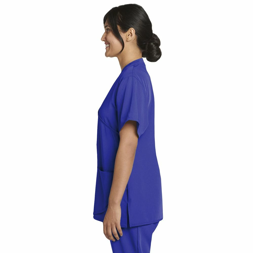 Plus Size Jockey Scrubs Petal Wrap Top 2482 - Image 6