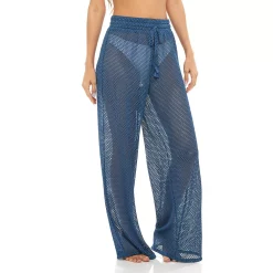 Women's Jordan Taylor Tassel-Trim Swim Cover-Up Pants