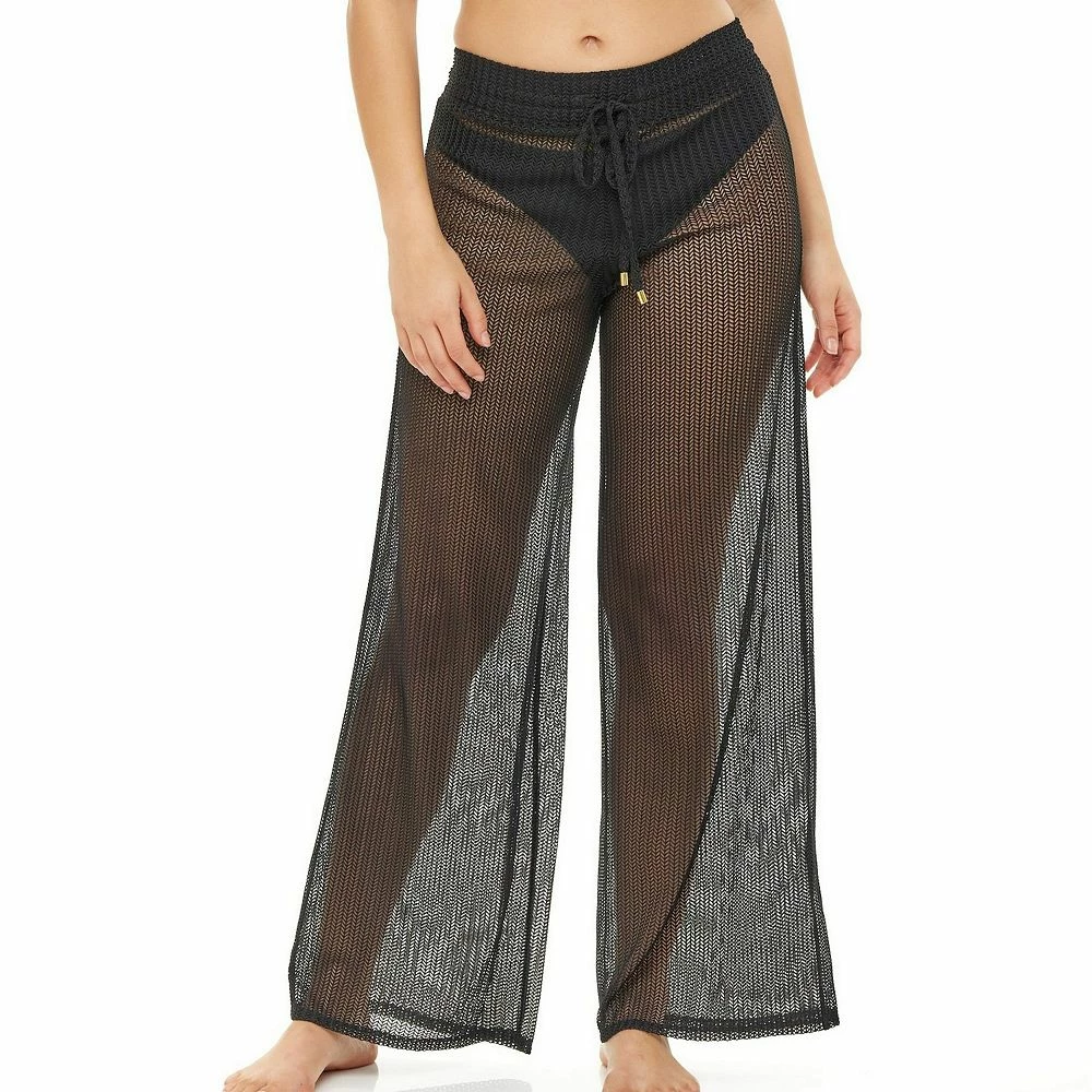 Women's Jordan Taylor Mesh Swim Cover-Up Pants - Image 2