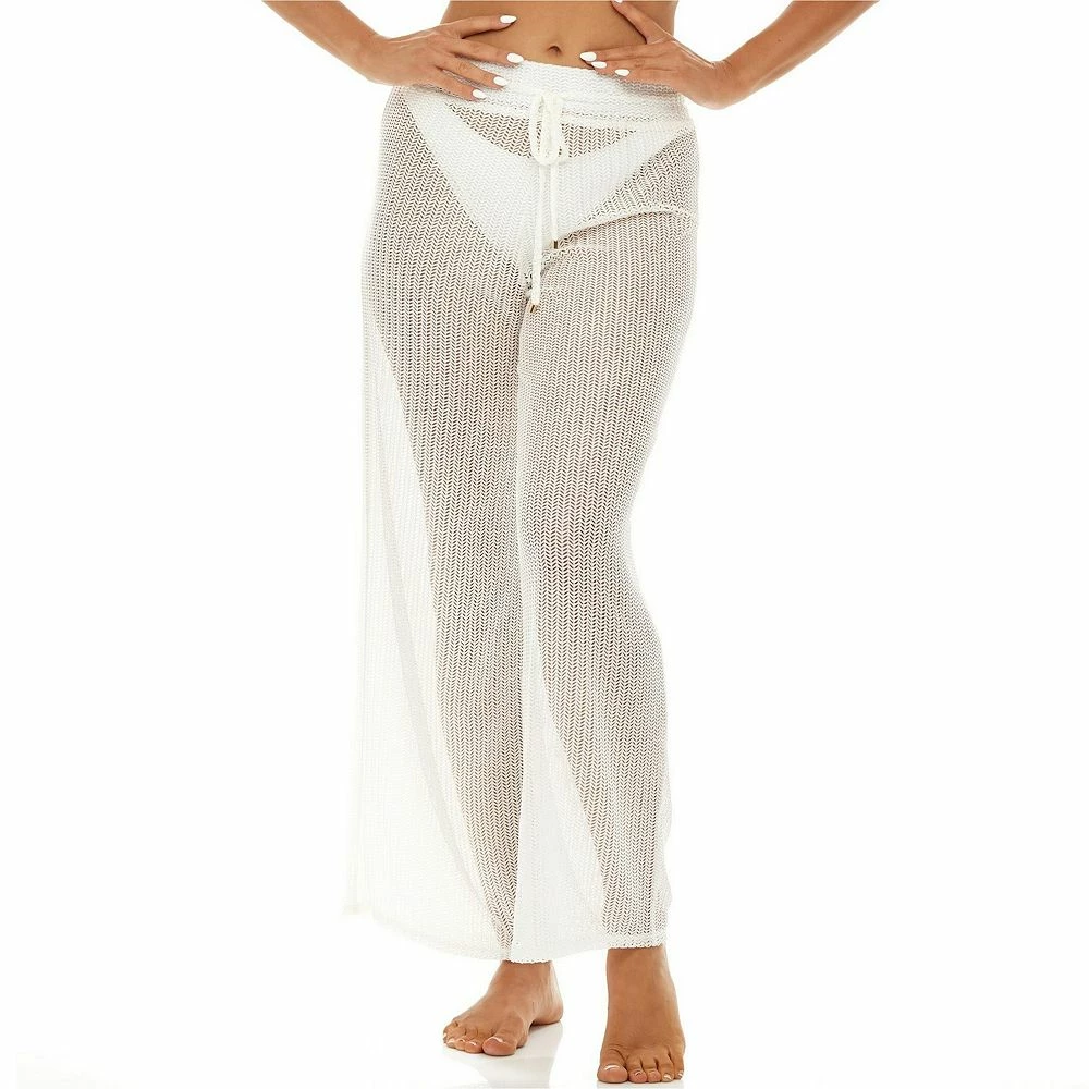 Women's Jordan Taylor Mesh Swim Cover-Up Pants - Image 5