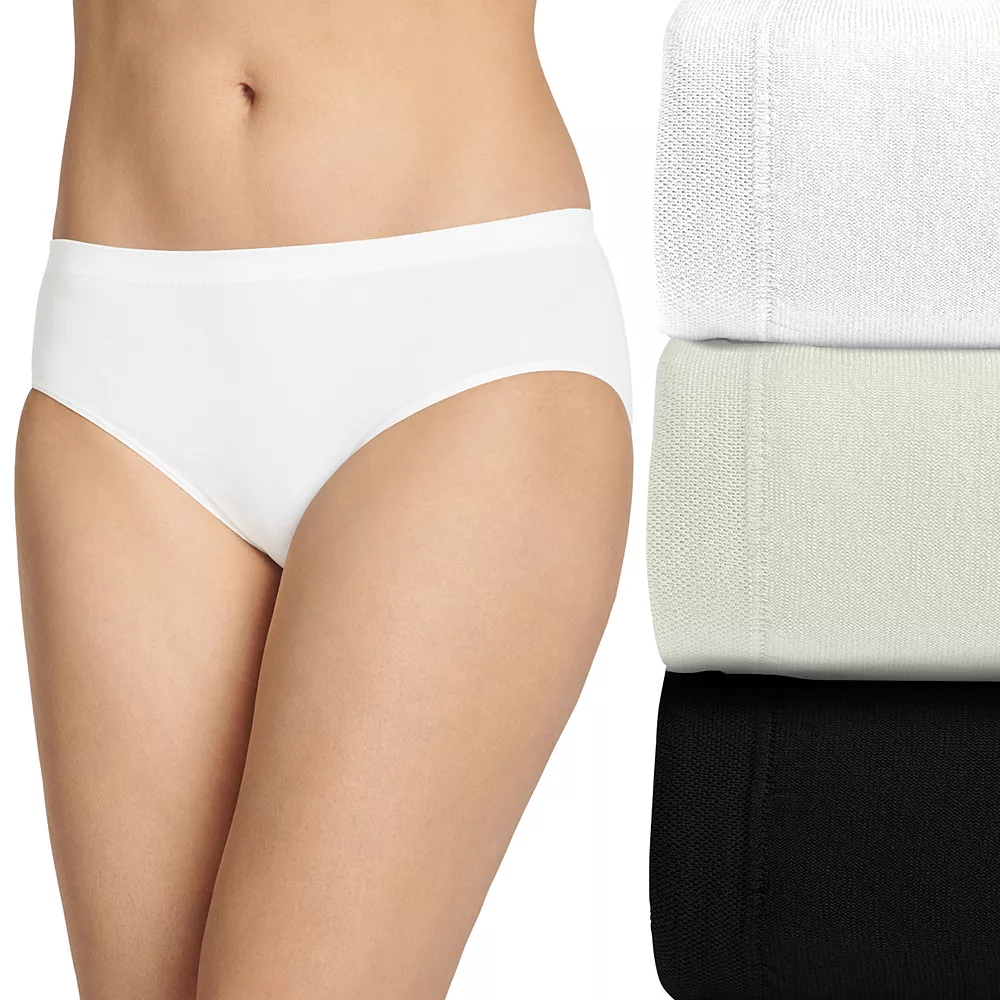 Women's Jockey® Comfies 3-pk. Hipster Panty Set 3349 - Image 3