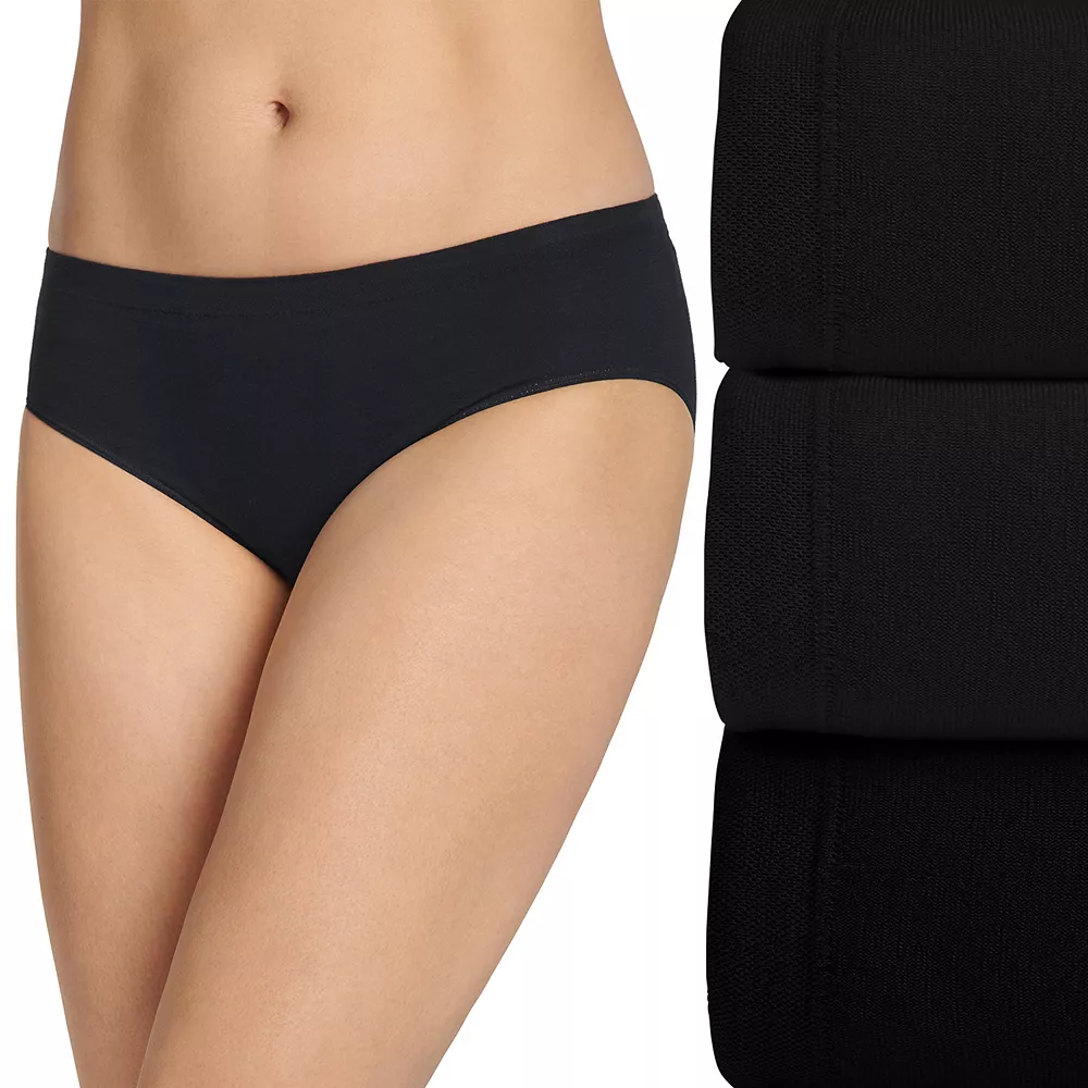 Women's Jockey® Comfies 3-pk. Hipster Panty Set 3349 - Image 4