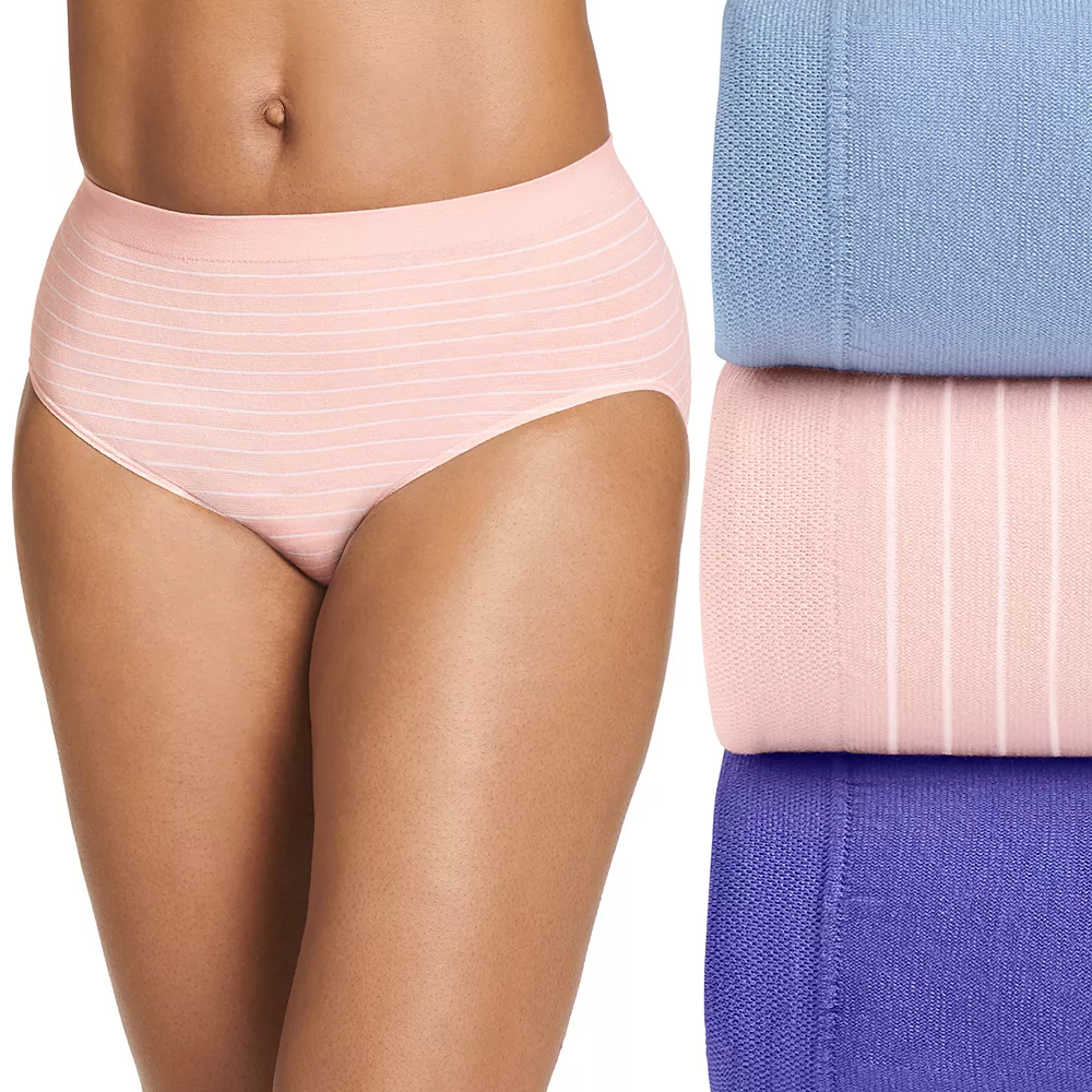 Women's Jockey® Comfies 3-pk. Hipster Panty Set 3349 - Image 7