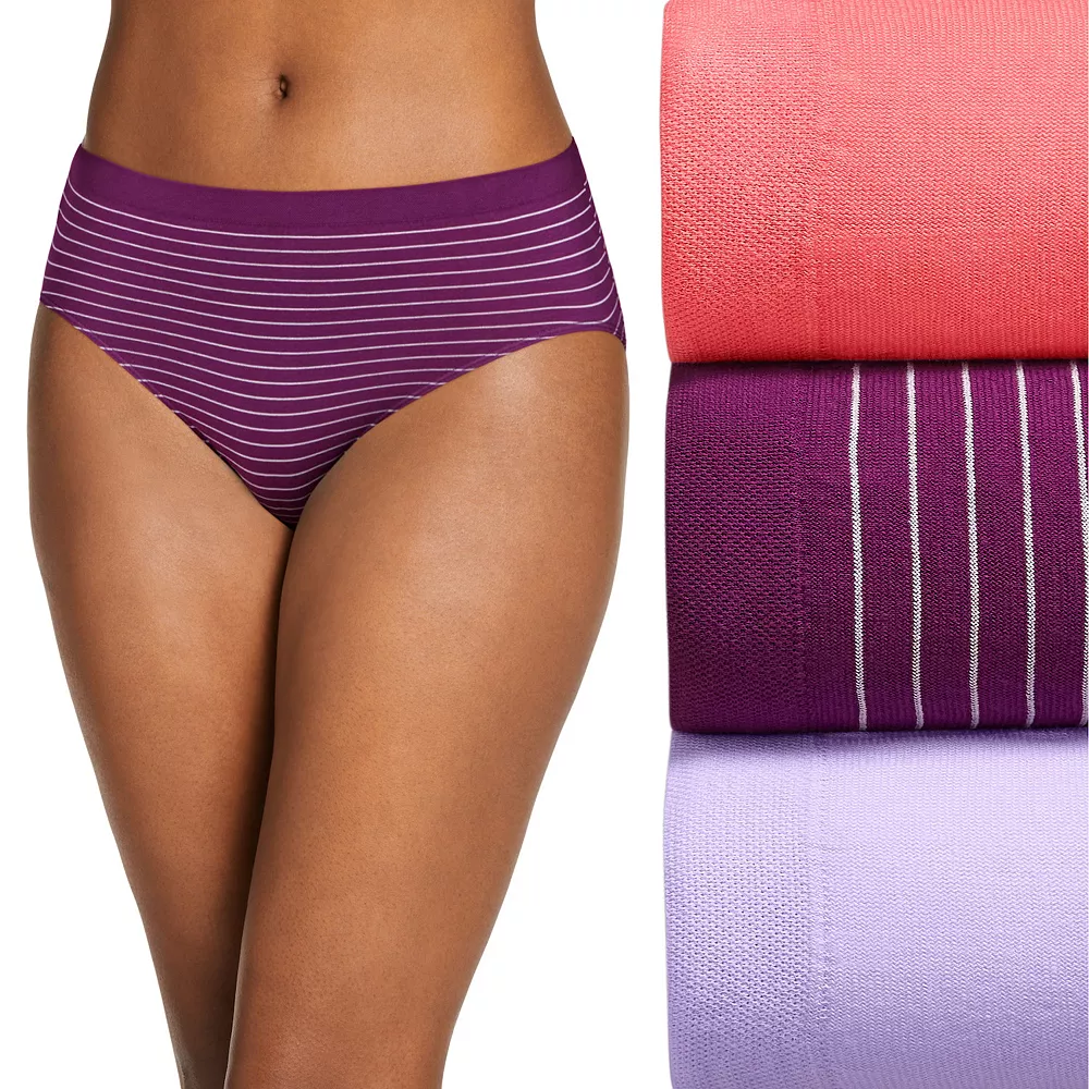 Women's Jockey® Comfies 3-pk. Hipster Panty Set 3349 - Image 5