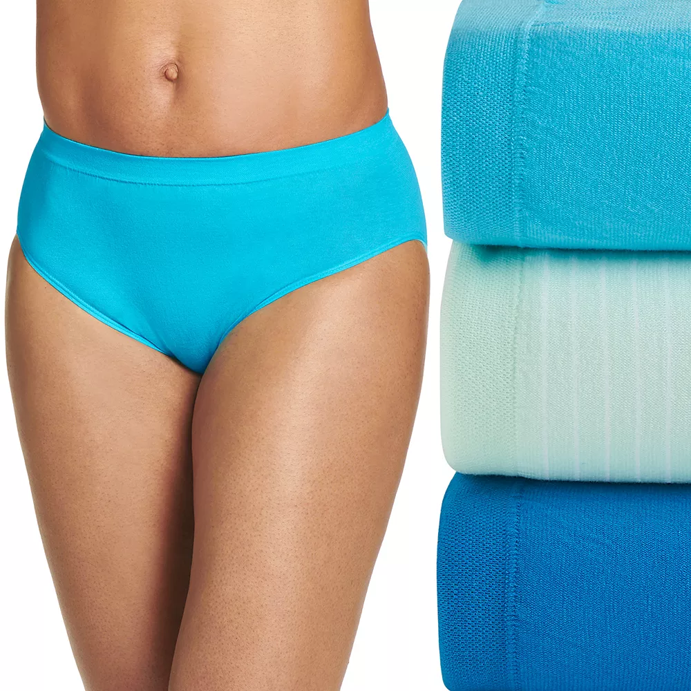 Women's Jockey® Comfies 3-pk. Hipster Panty Set 3349 - Image 6